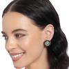 925 Sterling Silver Silver Onyx Earrings for women image 4