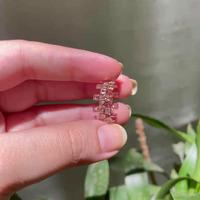 18K Yellow Gold Gold Pink Sapphire Rings for women image 4