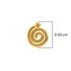 22K Yellow Gold Gold  Nosepins for women image 5