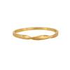 18K Yellow Gold Gold  Stacking Ring for women image 5
