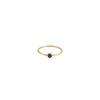18K Yellow Gold Gold Ruby,Blue Sapphire Stacking Ring for women image 5