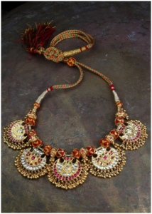 vintage kundan necklace